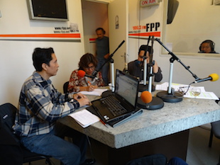Herbert Saenz en la crónica de la Asepef en la radio 106.3FM